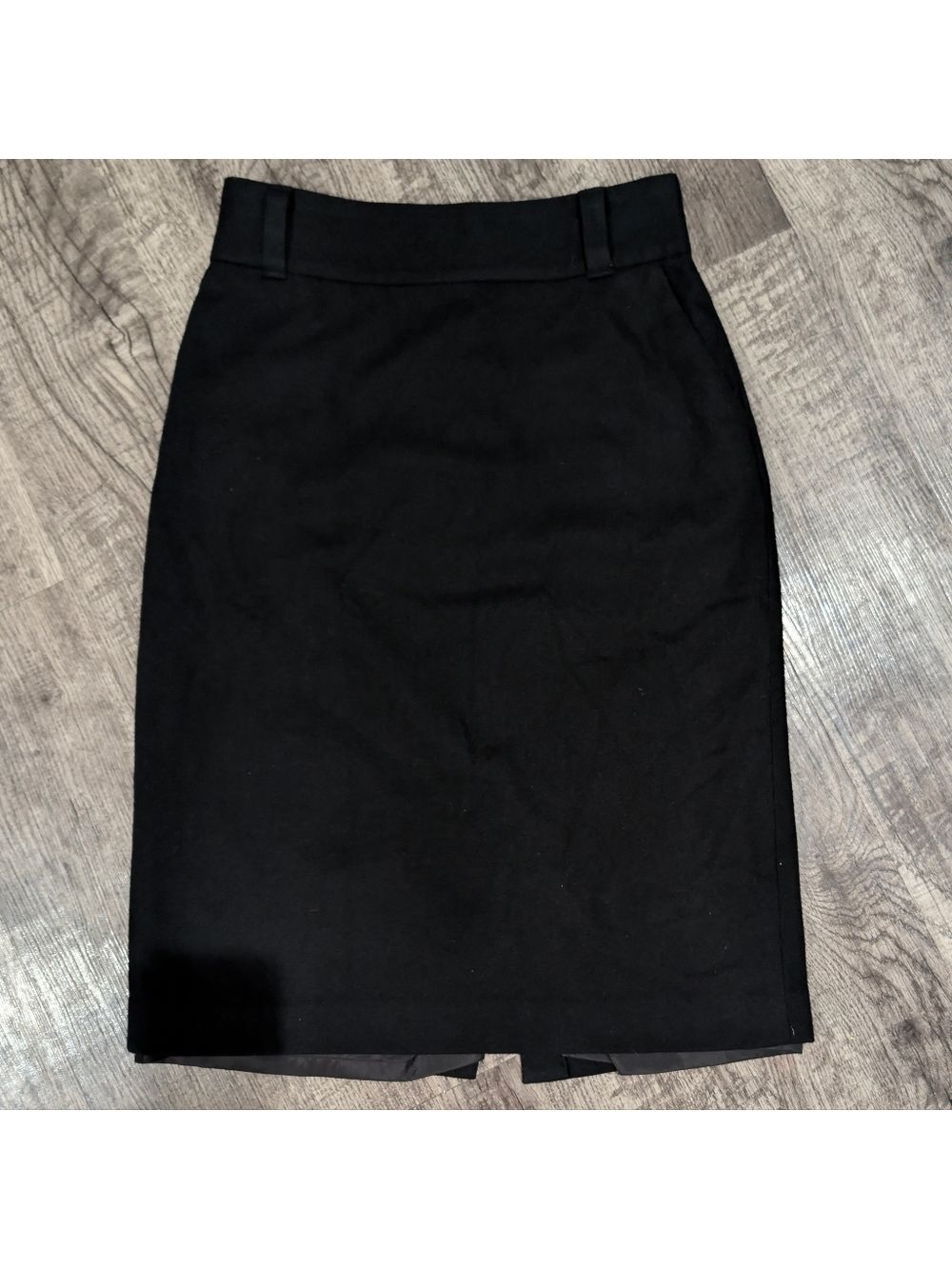 Vintage Banana Republic 2006 Wool Blend Pencil Skirt Size 6 Tailored Classic - Picture 1 of 11